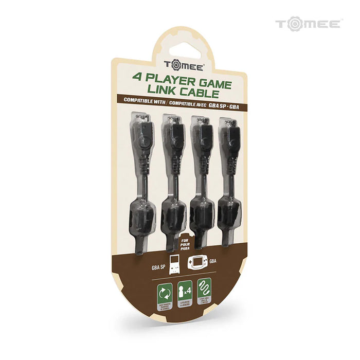 Tomee 4-Player Game Link Cable for GBA SP/GBA - for just $12.99! 