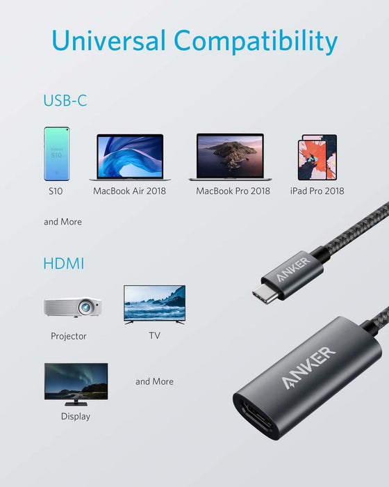 Anker <b>310</b> USB-C Adapter (4K HDMI) - for just $16.99! 