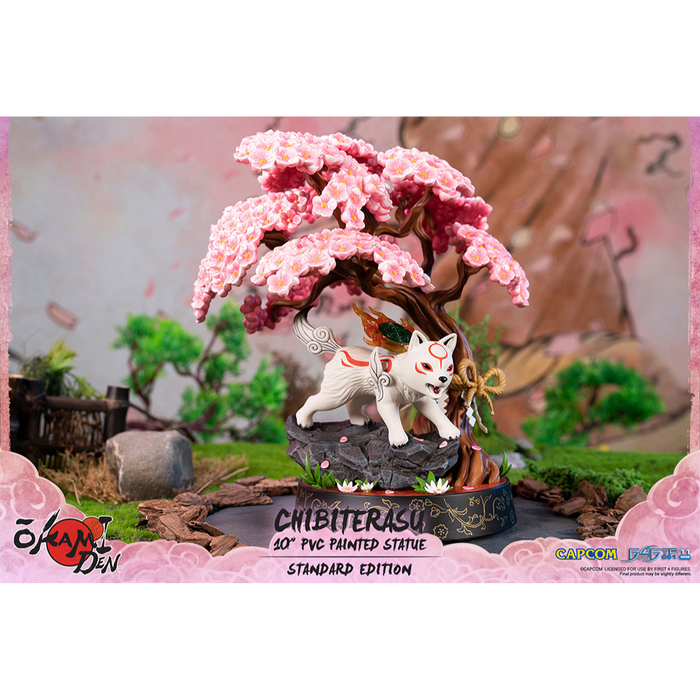 First 4 Figures: Okamiden - Chibiterasu 10-Inch PVC Statue (Standard Edition) - for just $109.99! 