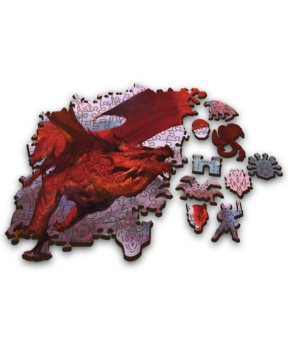 Wooden Puzzle: Dungeons & Dragons - Ancient Red Dragon (Wood Craft) - for just $34.99! 