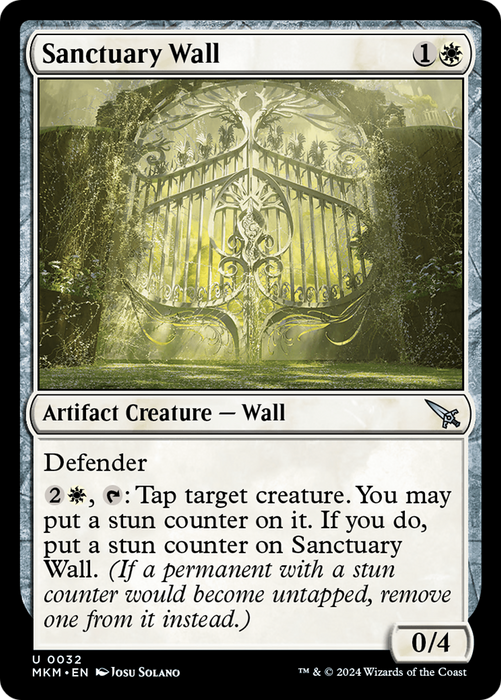 Sanctuary Wall (MKM-032) - Murders at Karlov Manor - for just $0.01! 