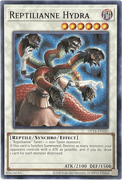 Reptilianne Hydra [OP16-EN020] Common - for just $0.20! 