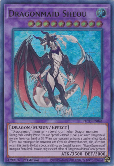 Dragonmaid Sheou [ETCO-EN041] Ultra Rare - for just $0.95! 
