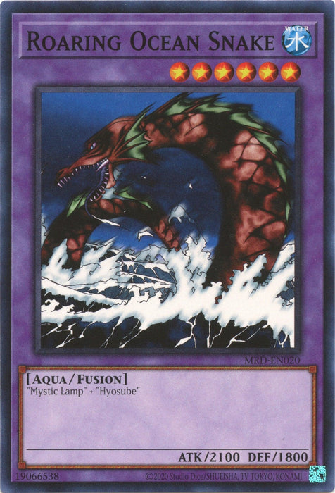 Roaring Ocean Snake (25th Anniversary) [MRD-EN020] Common - for just $0.10! 