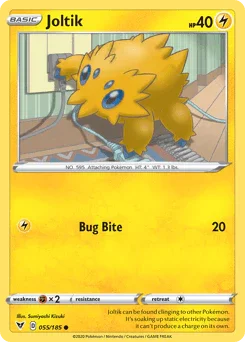 Joltik (055/185) [Sword & Shield: Vivid Voltage] - for just $0.10! 
