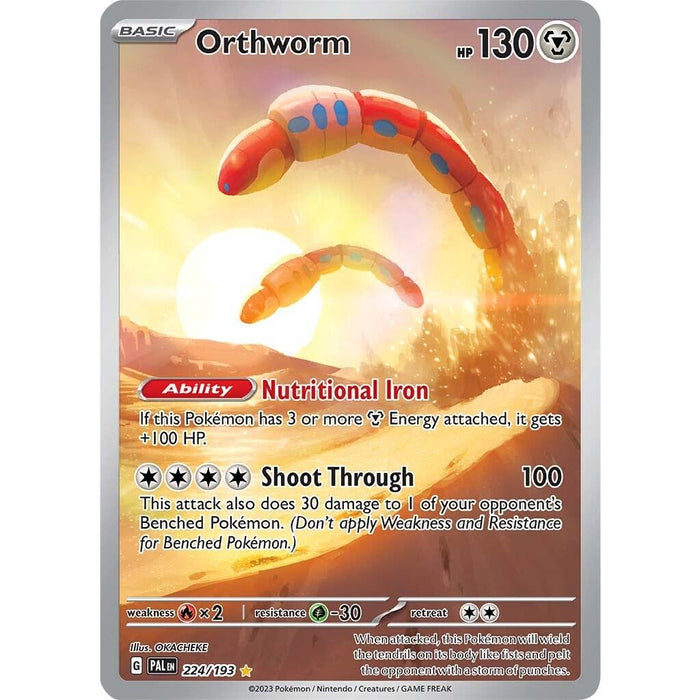 Orthworm (224/193) [Scarlet & Violet: Paldea Evolved] - Just $2.55! Shop now at Retro Gaming of Denver