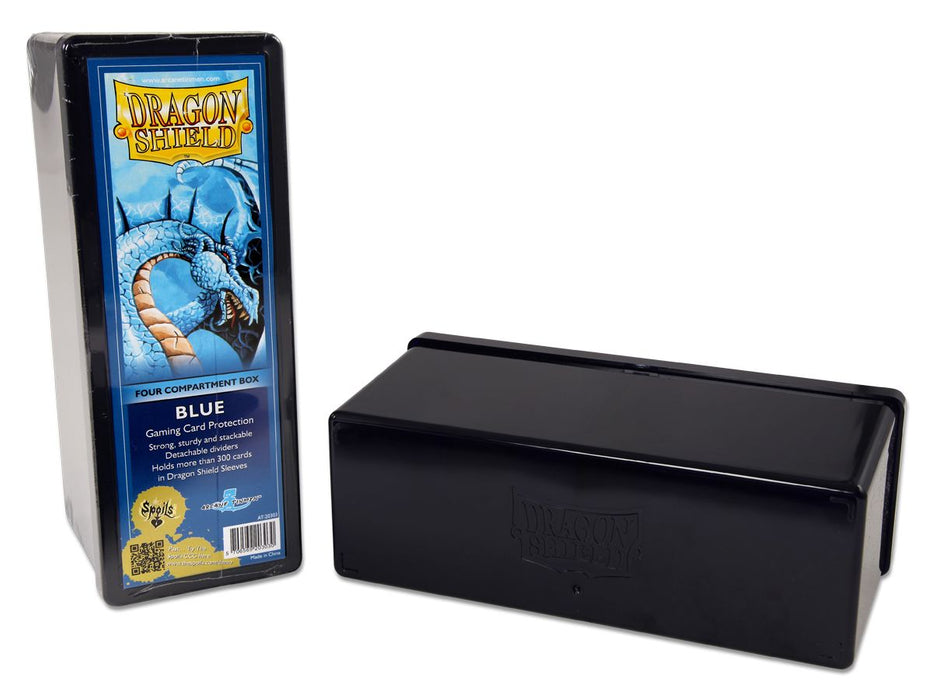 Dragon Shield: Four-Compartment Deck Box - Blue - Just $0! Shop now at Retro Gaming of Denver