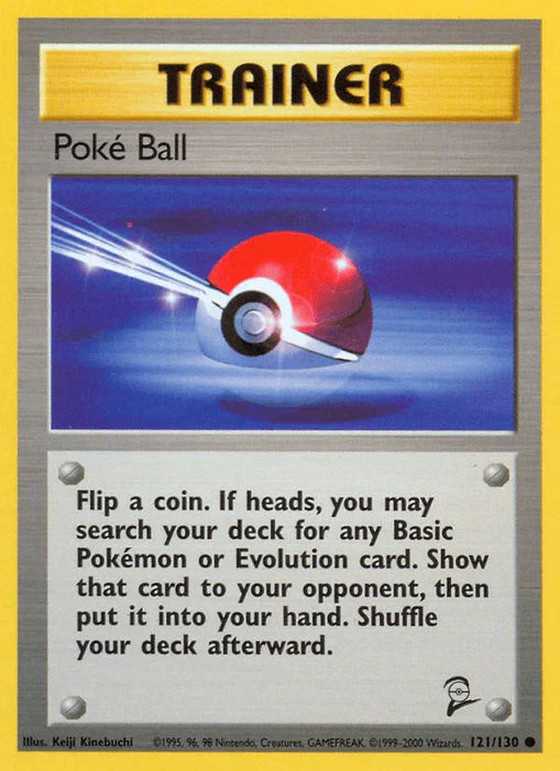 Poke Ball (121/130) [Base Set 2] - for just $0.20! 