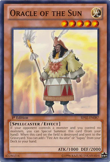 Oracle of the Sun [BP02-EN087] Mosaic Rare - for just $0.15! 