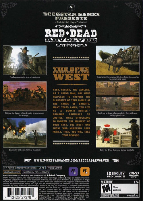 Red Dead Revolver [Greatest Hits] – PlayStation 2 (PS2) - for just $14.99! 