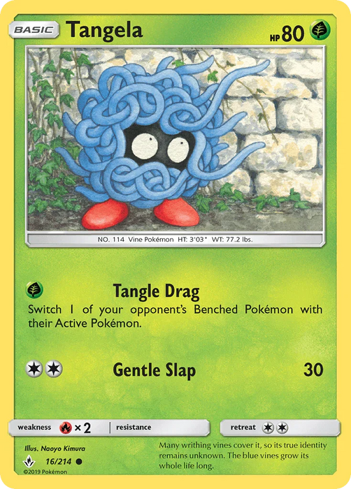 Tangela (16/214) [Sun & Moon: Unbroken Bonds] - for just $0.10! 