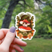 Mushroom Forest Fairy Sticker - 3" - for just $3.50! 