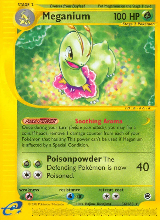 Meganium (54/165) [Expedition: Base Set] - for just $4.05! 