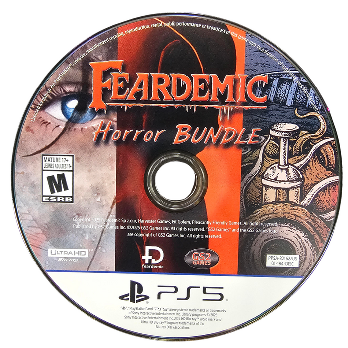 Feardemic Horror Bundle – Playstation 5 (PS5) - for just $0! 