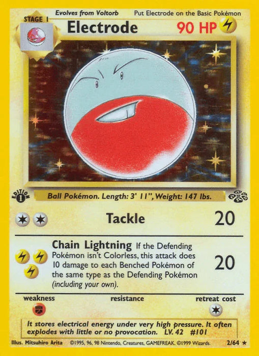 Electrode (2/64) [Jungle 1st Edition] - for just $22.60! 