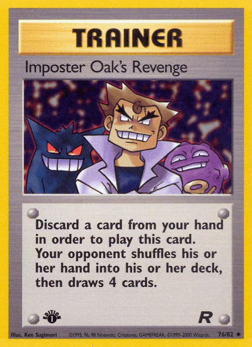 Imposter Oak's Revenge (76/82) [Team Rocket 1st Edition] - for just $0.85! 