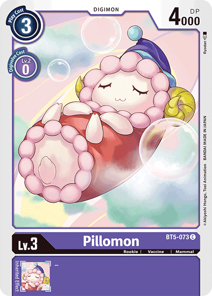 Pillomon [BT5-073] [Battle of Omni] - Just $0.09! Shop now at Retro Gaming of Denver