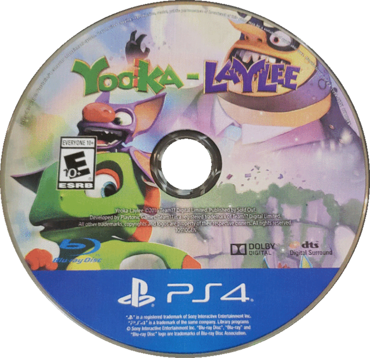 Yooka-Laylee – PlayStation 4 (PS4) - for just $16.99! 