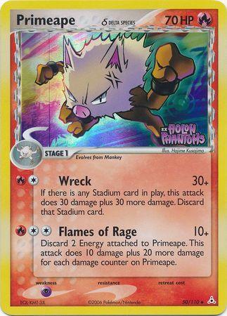 Primeape (50/110) (Delta Species) (Stamped) [EX: Holon Phantoms] - for just $12! 