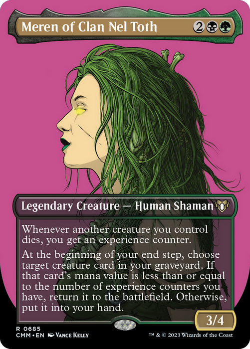 Meren of Clan Nel Toth (CMM-685) - Commander Masters (Borderless) - for just $1.15! 