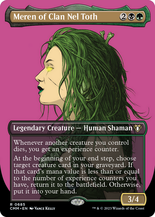 Meren of Clan Nel Toth (CMM-685) - Commander Masters (Borderless) - for just $1.11! 