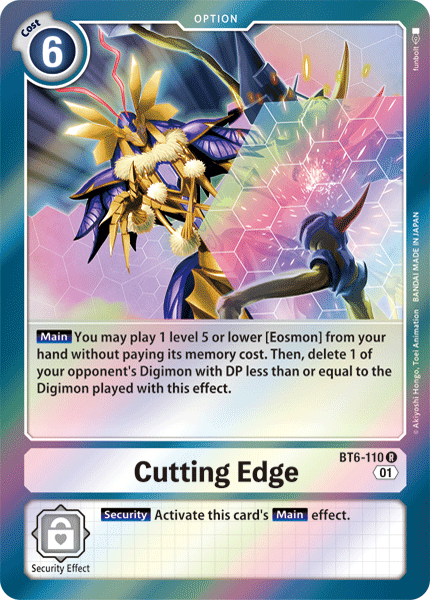 Cutting Edge [BT6-110] [Double Diamond] - Just $0.09! Shop now at Retro Gaming of Denver