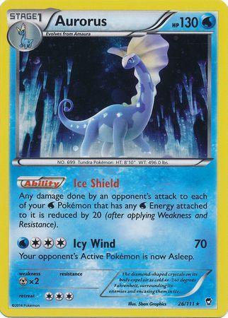 Aurorus (26/111) (Cosmos Holo) [XY: Furious Fists] - for just $4.55! 