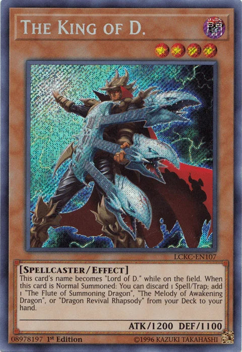 The King of D. [LCKC-EN107] Secret Rare - for just $0.50! 