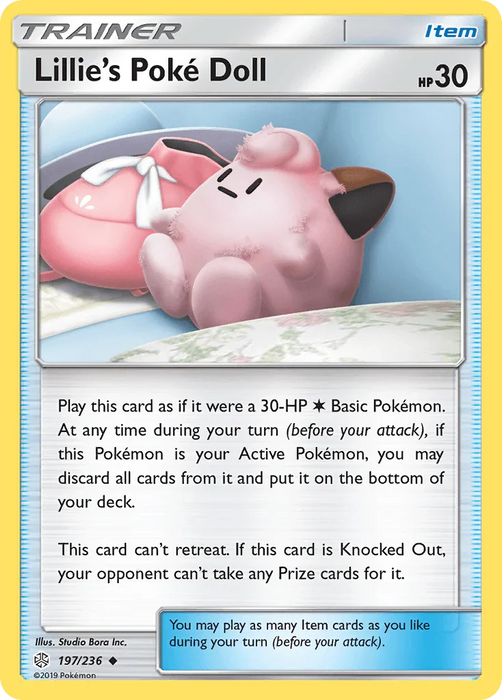 Lillie's Poke Doll (197/236) [Sun & Moon: Cosmic Eclipse] - for just $0.20! 