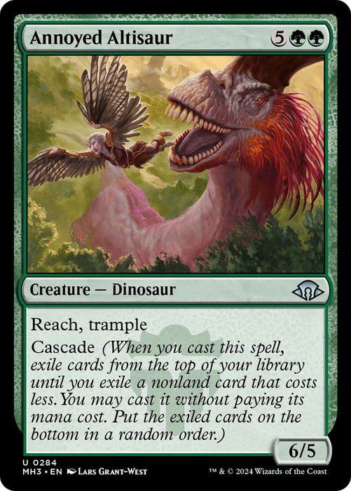 Annoyed Altisaur (MH3-284) - Modern Horizons 3 - for just $0.08! 