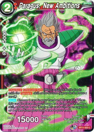 Paragus, New Ambitions (BT11-022) [Vermilion Bloodline 2nd Edition] - for just $0.10! 