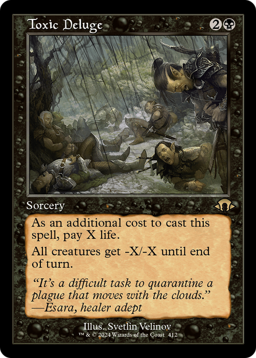 Toxic Deluge (Retro Frame) (MH3-412) - Modern Horizons 3 - for just $2.12! 