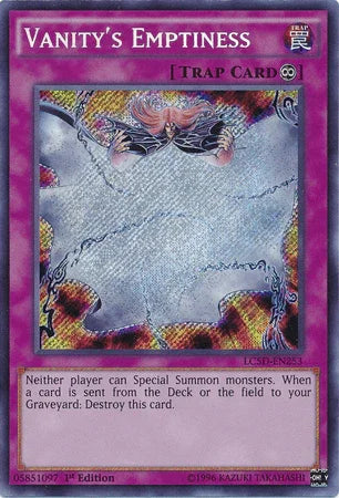 Vanity's Emptiness [LC5D-EN253] Secret Rare - for just $1.90! 