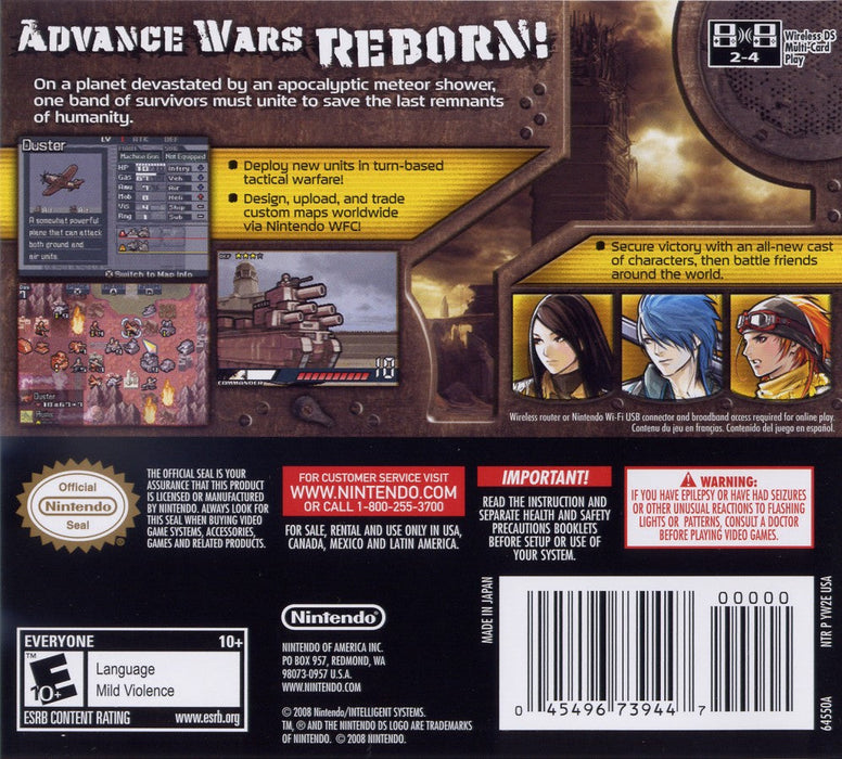 Advance Wars: Days of Ruin – Nintendo DS (DS) - for just $24.99! 
