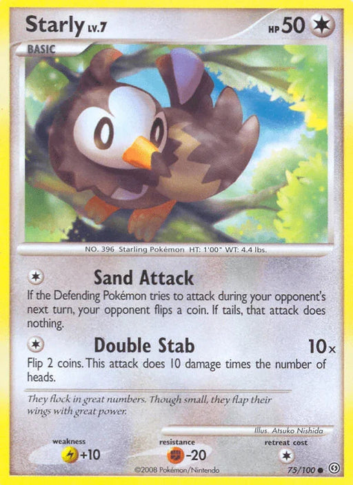 Starly (75/100) [Diamond & Pearl: Stormfront] - for just $0.15! 