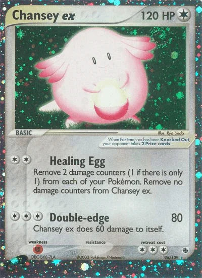 Chansey ex (96/109) [EX: Ruby & Sapphire] - for just $23.50! 