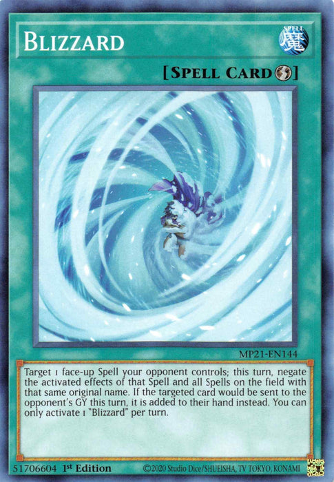Blizzard [MP21-EN144] Common - for just $0.10! 