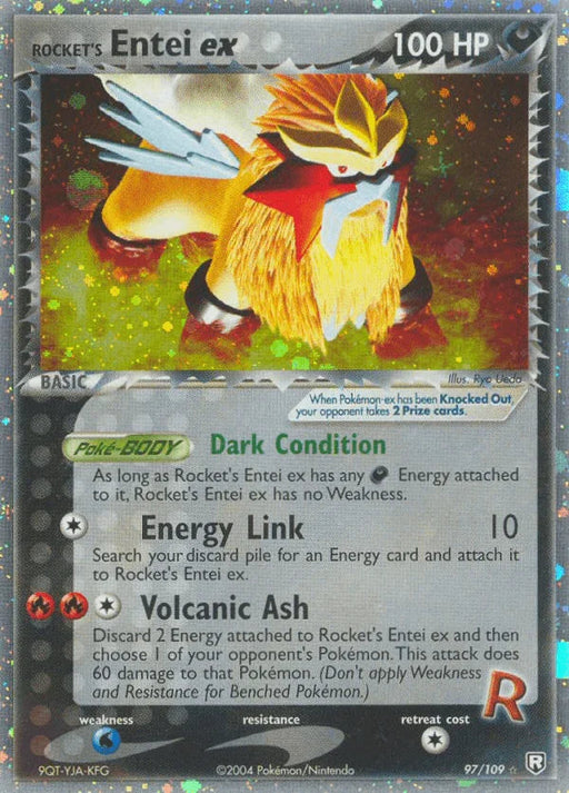 Rocket's Entei ex (97/109) [EX: Team Rocket Returns] - for just $122.40! 