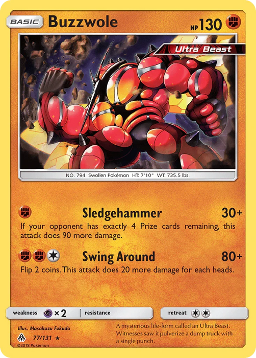 Buzzwole (77/131) [Sun & Moon: Forbidden Light] - for just $1! 