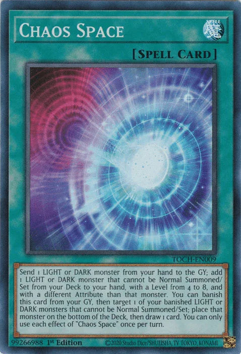 Chaos Space [TOCH-EN009] Super Rare - for just $0.10! 