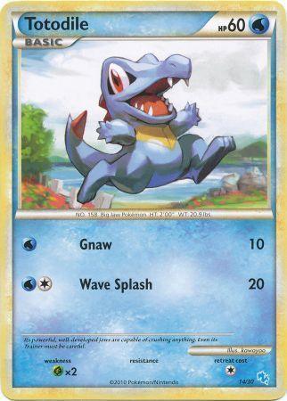 Totodile (14/30) [HeartGold & SoulSilver: Trainer Kit - Gyarados] - for just $2.90! 