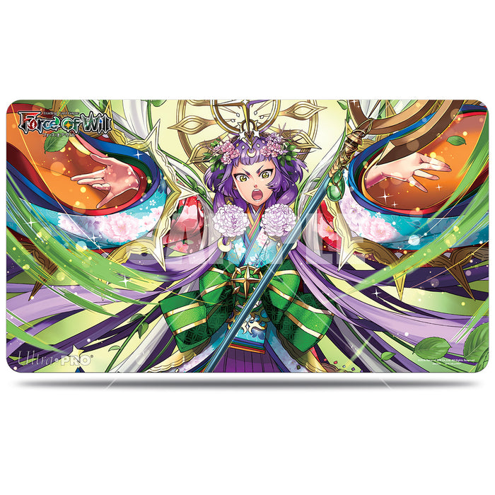 Ultra PRO: Playmat - Force of Will (Return of the Dragon Emperor - Kaguya, Millennium Princess) - for just $0! 
