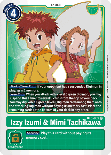 Izzy Izumi & Mimi Tachikawa [BT5-089] [Battle of Omni] - Just $0.09! Shop now at Retro Gaming of Denver