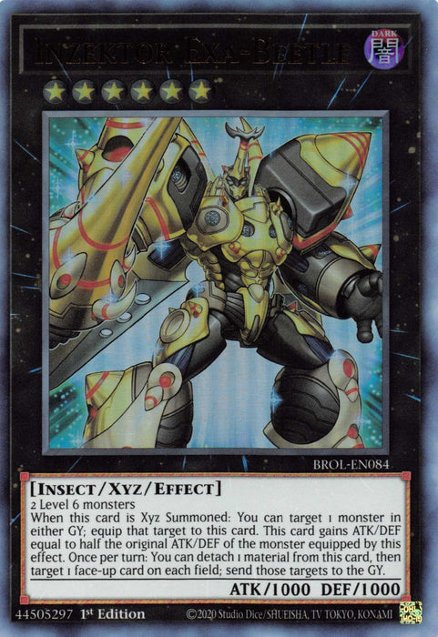 Inzektor Exa-Beetle [BROL-EN084] Ultra Rare - for just $0.10! 
