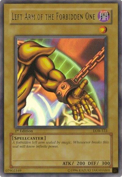 Left Arm of the Forbidden One [LOB-123] Ultra Rare - for just $9.05! 