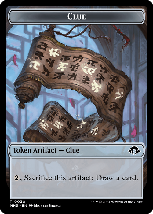 Eldrazi Spawn // Clue Double-Sided Token [Modern Horizons 3 Tokens] - Just $0.35! Shop now at Retro Gaming of Denver