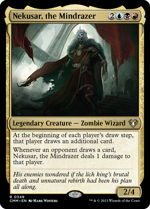 Nekusar, the Mindrazer (CMM-349) - Commander Masters - for just $0.98! 