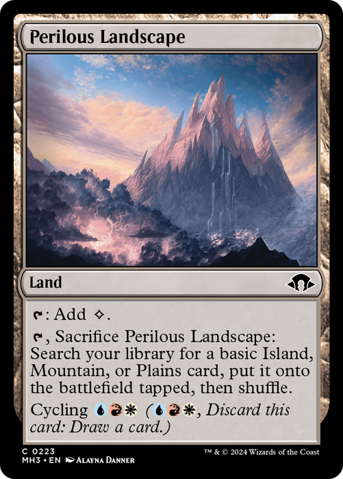 Perilous Landscape (MH3-223) - Modern Horizons 3 - for just $0.07! 