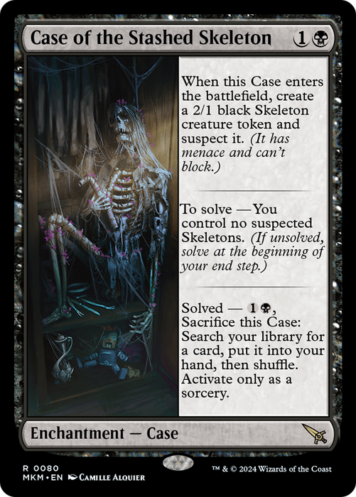 Case of the Stashed Skeleton (MKM-080) - Murders at Karlov Manor - for just $0.11! 