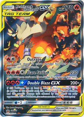 Reshiram & Charizard GX (SM201) (Jumbo Card) [Sun & Moon: Black Star Promos] - for just $11.15! 